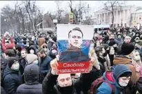  ?? APA (2) ?? Auch für heute sind in Russland Proteste für Nawalnys Freilassun­g geplant