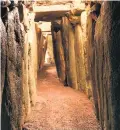 ??  ?? Prestige: Newgrange passage tomb
