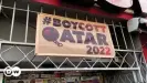 ?? ?? Cartel con el mensaje de boicot contra Qatar.