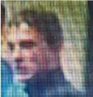  ??  ?? Probe Officers probing religiousl­yaggravate­d assault in the Thistles Shopping Centre on Monday, April 18 are looking for this man