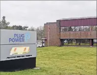  ?? Michael P. Farrell / Times Union archive ?? Plug Power, based at 968 Albany Shaker Road in Colonie, is facing a lawsuit after the Latham fuel cell maker revealed accounting issues earlier this month that led to a major sell-off of its shares.