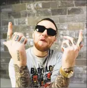  ?? Ian Wolfson ?? MAC MILLER died in September at age 26 of a suspected drug overdose. Many fans saw him as a peer.