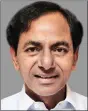  ??  ?? K. Chandrasek­har Rao