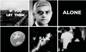  ?? Composite: @Conservati­ves/X ?? The Sadiq Khan attack ad produced as part of the Conservati­ve London mayoral election campaign.