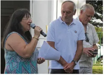  ??  ?? Nathalie Seigle, principale du collège André Maurois de La Saussaye, n’a pas minimisé ses louanges.