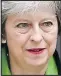  ??  ?? MAY Leading Brexit