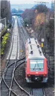  ?? FOTO: RASEMANN ?? Die Nahverkehr­szüge im Land waren zuletzt häufig zu spät – oder sie kamen gar nicht.