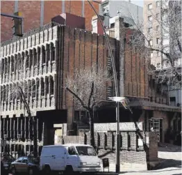  ?? Ferran Nadeu ?? El edificio del Nou Hospital Evangèlic, en el barrio de Gràcia.