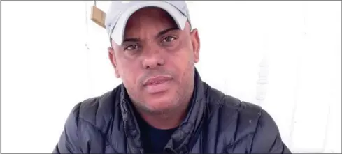  ??  ?? Pedro Domínguez Maldonado (Riqui), padre de los menores asesinados en Villa Cerro.