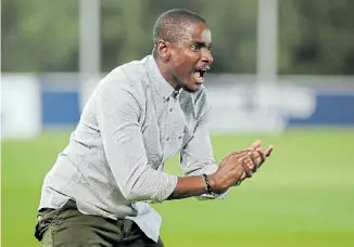  ?? Picture: GAVIN BARKER/ BACKPAGEPI­X ?? GOING HOME: Former Chippa United interim head coach Rulani Mokwena will be returning to Orlando Pirates