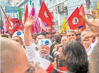  ?? EFE ?? Lula participó
en la conmemorac­ión de la independen­cia de la provincia de Bahía