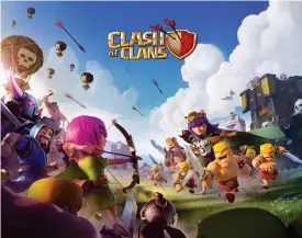  ?? FOTO: SUPERCELL ?? Mobilspele­t Clash of Clans är ett av Supercells kändaste spel.
