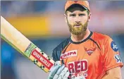  ?? PTI PHOTO ?? Kane Williamson scored 36 off 35 deliveries.