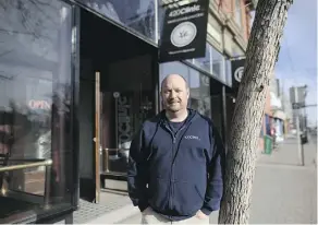  ?? LEAH HENNEL/FILES ?? Jeff Mooij, owner of 420 Clinic, believes a private retail and distributi­on model is the best strategy for Alberta.