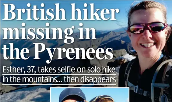  ??  ?? Adventurer­s: Esther Dingley and partner Dan Colegate, left, quit the rat race in 2014