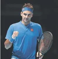  ??  ?? Federer