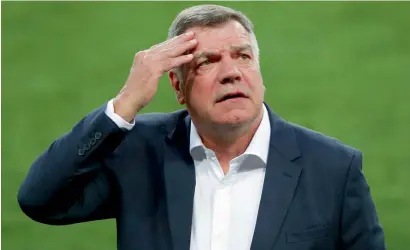  ?? Reuters file ?? England manager Sam Allardyce caught in a newspaper sting. —