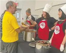  ?? ?? United Way Hastings and Prince Edward hosted a special spaghetti dinner to thank and honor its dedicated volunteers, coinciding with National Volunteer Week.