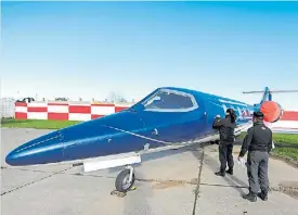  ?? ?? Remate. Uno de los aviones de Lázaro Báez vendido por orden judicial.