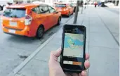  ?? GERRY KAHRMANN/ PNG FILES ?? Ride hailing is the norm in many cities outside B.C.