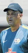  ??  ?? EXCITED: National Under-23 head coach Owen da Gama