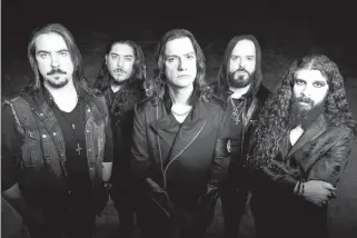  ?? / CORTESÍA OCESA ?? Tras unos años de no publicar disco alguno, el quinteto metalero se dio a la tarea de dar vida y forma a su nuevo trabajo sonoro