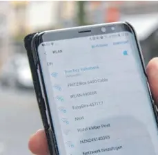  ?? FOTO: KATRIN LIEDTKE ?? Auch Trossingen soll in einigen Monaten freies Internet bekommen.
