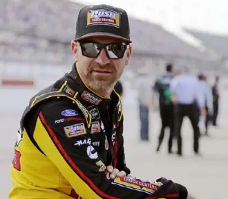  ?? Associated Press ?? Clint Bowyer said jumping from the driver’s seat to Fox Sports is the “opportunit­y of a lifetime.”