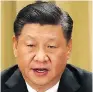  ??  ?? Xi Jinping