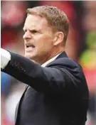  ??  ?? Frank de Boer