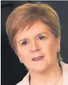  ??  ?? POPULAR Nicola Sturgeon