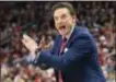  ?? THE ASSOCIATED PRESS — FILE PHOTO ?? Louisville announced Wednesday that they have placed basketball coach Rick Pitino and athletic director Tom Jurich on administra­tive leave amid an FBI probe.