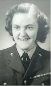  ??  ?? Joyce Bryant around 1944 while in service with the RCAF.