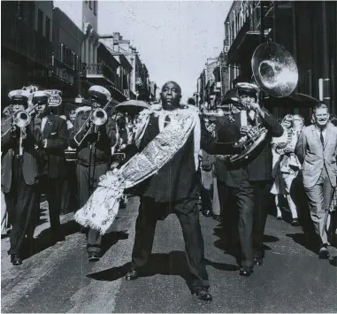  ?? Courtesy photo ?? Poetry, death and transforma­tion, music, dancing and marching are very much at the heart of Jason Berry’s ode to New Orleans, “City of a Million Dreams.”