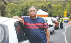  ?? Picture: BRENDAN RADKE ?? SHOPS EMPTY: Yarrabah’s ex-mayor Errol Neal.