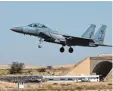  ?? Archivfoto: afp ?? Die USA verkaufen F 15 Kampfjets. Katar weitere