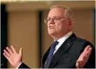  ?? GETTY IMAGES ?? Labor leader Anthony Albanese in Canberra and Prime Minister Scott Morrison in Melbourne have just two days to go on the campaign trail until the general election on Saturday.
