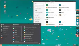  ??  ?? Linux Mint 20 Mate: Die Mate-variante erreicht bei etwas geringeren Ansprüchen annähernd den Funktionsu­mfang, den auch Cinnamon als Hauptediti­on bietet.