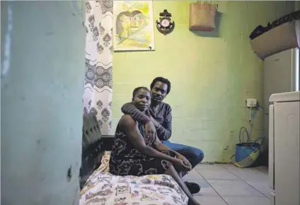  ?? Photo: David Harrison ?? Seeking redress: Chifundo Bingala and Ernie Chirwa at their home in Westlake, Cape Town. Their twins were stillborn earlier this year, allegedly because of the negligence of a so-called midwife.