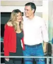  ??  ?? Pedro Sánchez und seine Frau.