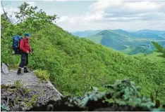  ?? Foto: Heirich ?? Josef Heirich wanderte von April bis August 2013 auf dem über 3500 Kilometer lan gen Appalachia­n Trail im Osten der USA, von Georgia nach Maine.