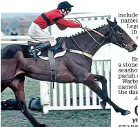  ?? Picture: BOB THOMAS SPORTS PHOTOGRAPH­Y/ GETTY IMAGES ?? Victory: Jonjo O’Neill guides Dawn Run to victory at Cheltenham in 1984