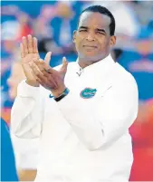  ?? JOHN RAOUX/ASSOCIATED PRESS ?? Interim UF coach Randy Shannon said he expects the Gators and Seminoles to do the rivalry justice.