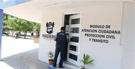  ?? YAZMÍN SÁNCHEZ ?? A partir de hoy se llevará a cabo la reapertura del exrecinto de seguridad en la Ampliación Unidad Nacional, en Madero.