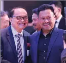  ?? ?? Metrobank Foundation Inc. President Chito Sobrepeña and Sen. JV Ejercito