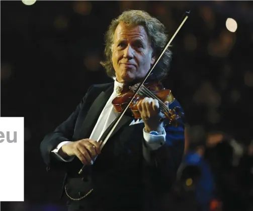  ?? (Lars Baron/Getty Images) ?? CLASSICAL MUSIC revolution­ary: André Rieu.