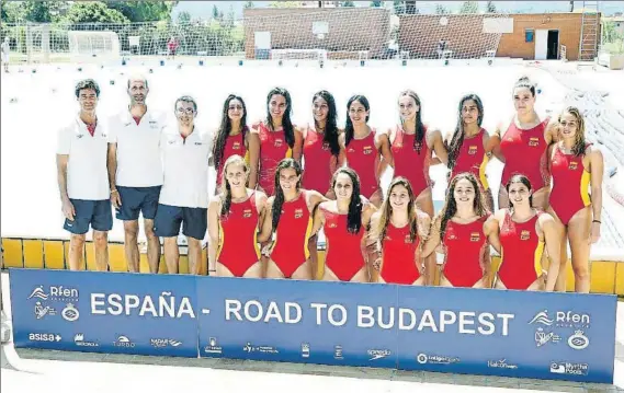  ?? FOTO: PEP MORATA ?? La selección española femenina quiere regresar en Budapest a la senda de los grandes podios internacio­nales y no esconde su gran objetivo: el oro