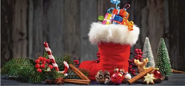  ?? Foto: Jenny Sturm/fotolia ?? Über gut gefüllte Stiefel freuen sich heute bestimmt wieder viele Kinder im Unterallgä­u. Der Nikolaus ist wohl einer der beliebtest­en Heiligen, an den sich jeder gern erinnert.