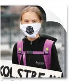  ??  ?? Greta Thunberg