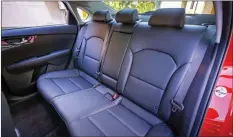  ??  ?? To make the new Forte easier to get in and out, the design and engineerin­g teams revisited door openings and seat positions. The seats themselves are stronger and lighter and have been recognized by the IIHS for their contributi­on to increased passenger protection.